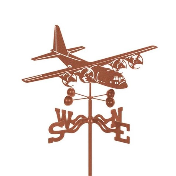 Ez Vane EZ Vane EZ1002-DK C-130 Airplane Weathervane with Deck Mount EZ1002-DK - main